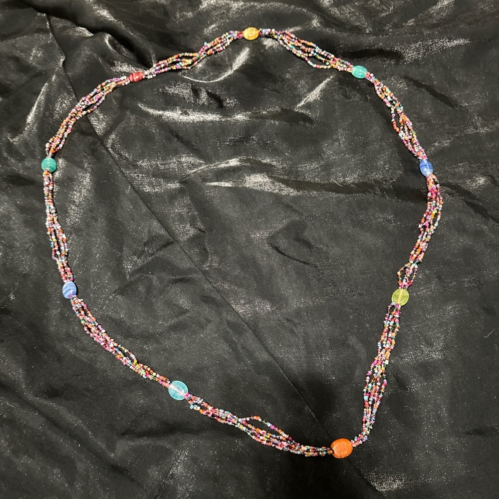 Multicolor Beaded Necklace